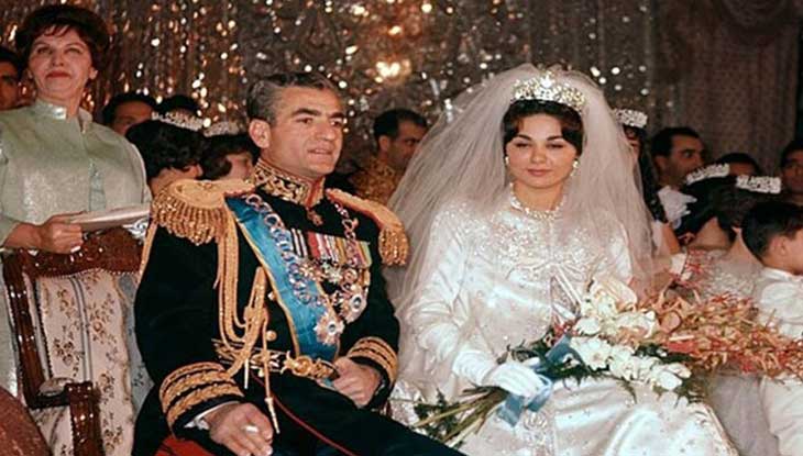 عروسی محمدرضا شاه 