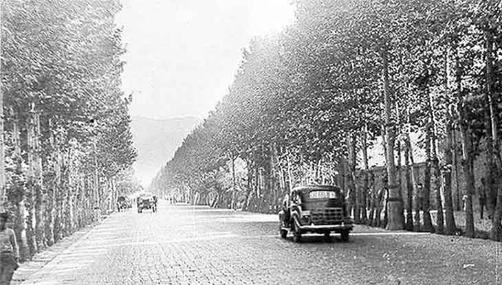 خیابان ولیعصر قدیم تهران