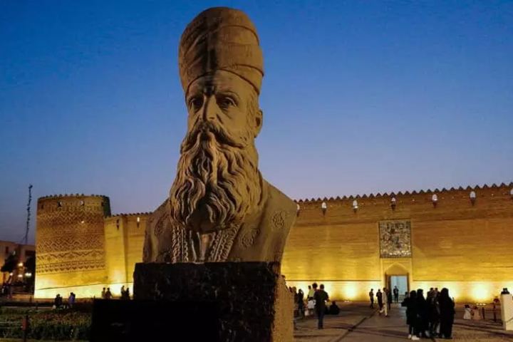 نمایی از ارگ کریم خان زند