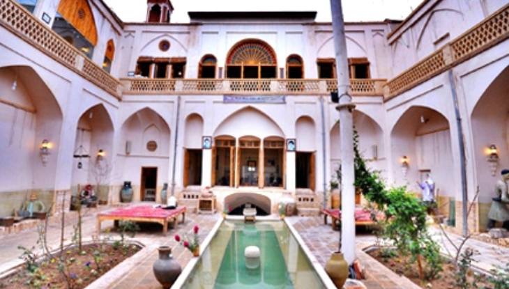 زیبایی های خانه تاریخی تاج (تاج خاتون) کاشان