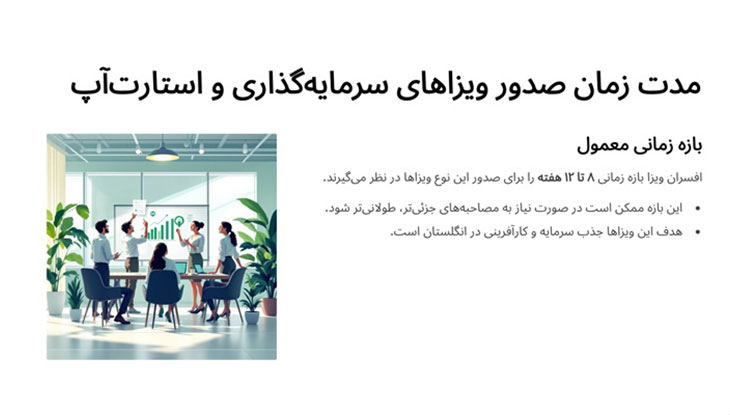 مدت زمان صدور ویزای انگلیس